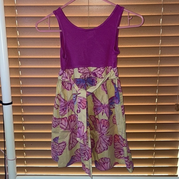 Cherokee butterfly dress. Girls S6/6X - Picture 2 of 3